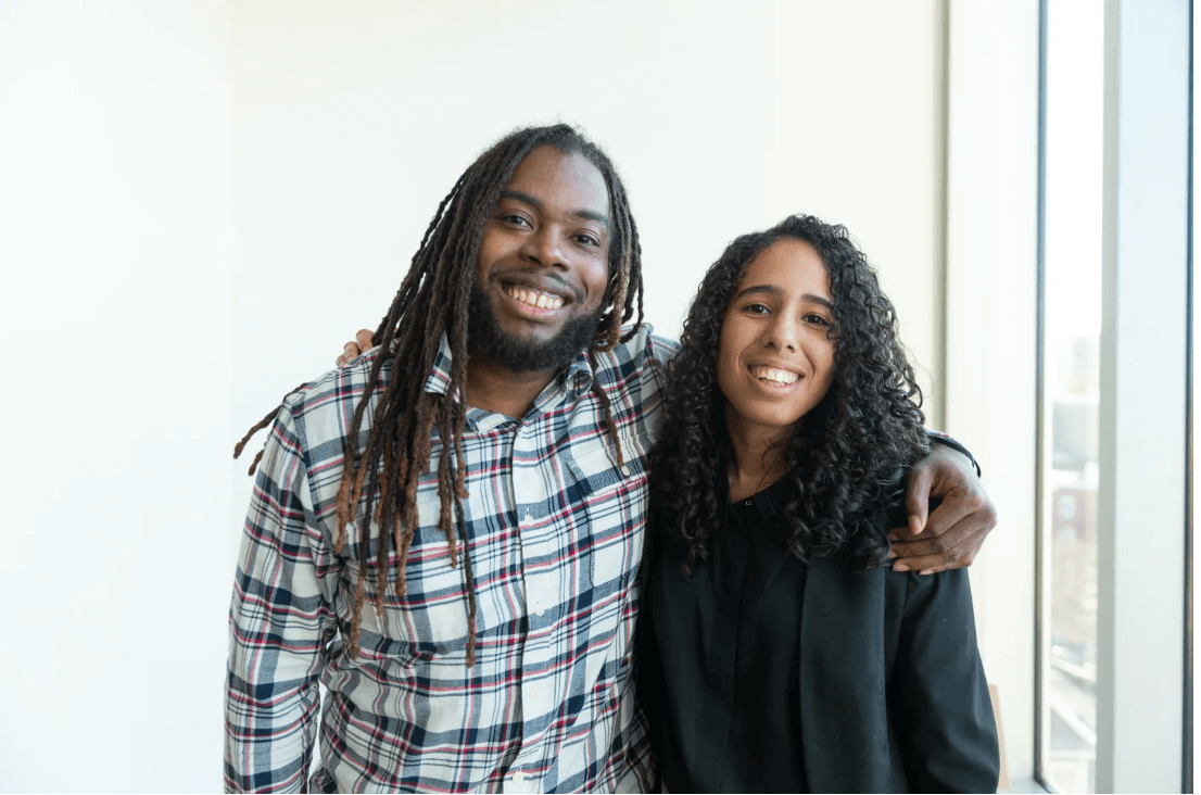 photo of mentor-mentee in the program