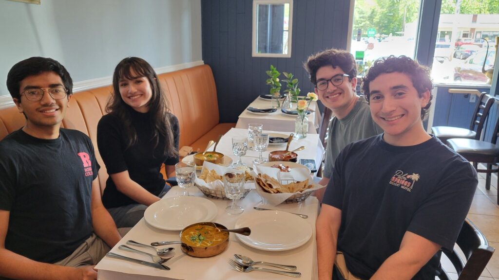 summer interns with co-founder Will ROsenthal